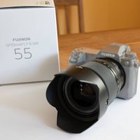 Fuji GF 55/1.7 neuwertig, Objektiv zu GFX Kameras