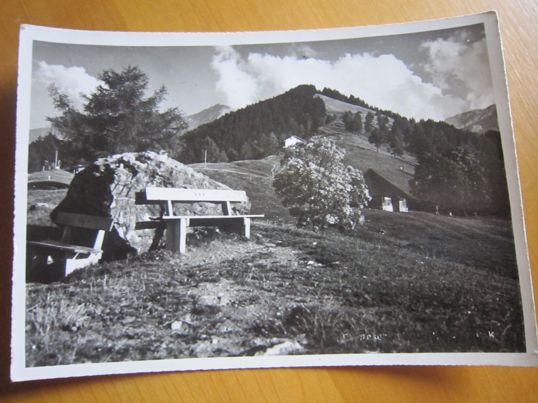 Cartoline postali: Antika Postkarte AESCHI Allmend – Usato da Gordola venduto da Polentaefung