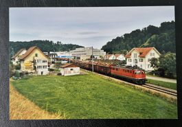 Foto SBB Ae 6/6 11485 «Thun» mit Güterzug b. Zell 11.8.2008