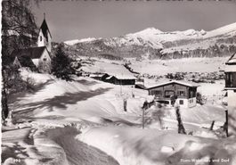 Flims - Waldhaus und Dorf 1957  N°5893