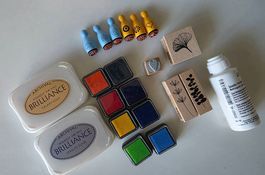 Hochwertiges Stempel-Set (Artoz, Brilliance)  teils neu