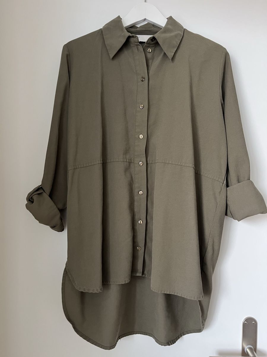 Camicette: JDY Khaki Hemdbluse Gr.XS – Nuovo (secondo la descrizione) da Frauenfeld venduto da heyLani