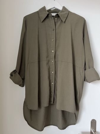 JDY Khaki Hemdbluse Gr.XS