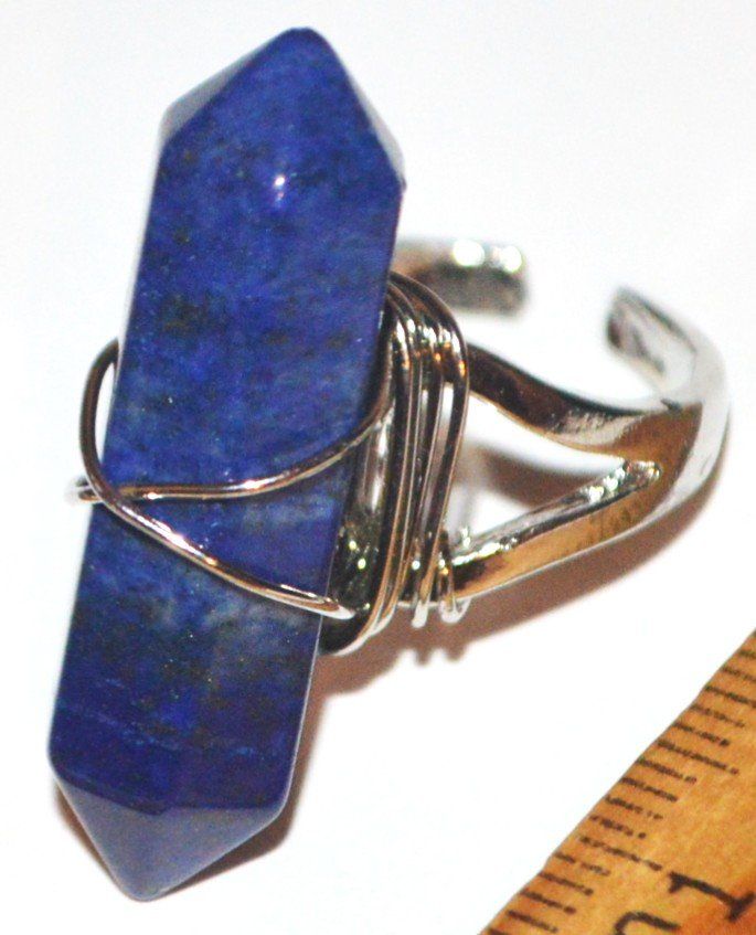 Bagues: Ring D-894 – Lapislazuli 17mm Innendurchmesser – Neuf avec emballage d'origine à Goldiwil (Thun) par han_v5b7 5