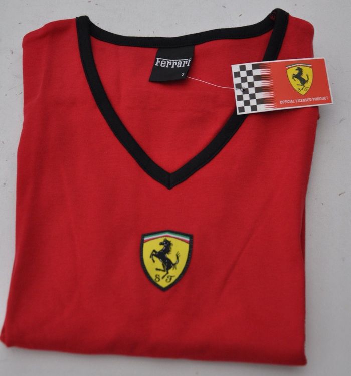 Ferrari t shirt outlet damen