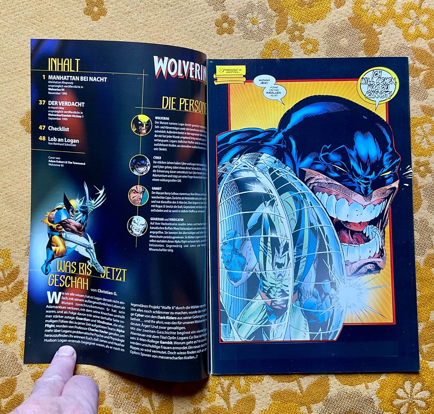 Comics: Wolverine Heft Nr 8 von 1998 – Gebraucht aus Endingen von nathan05 1