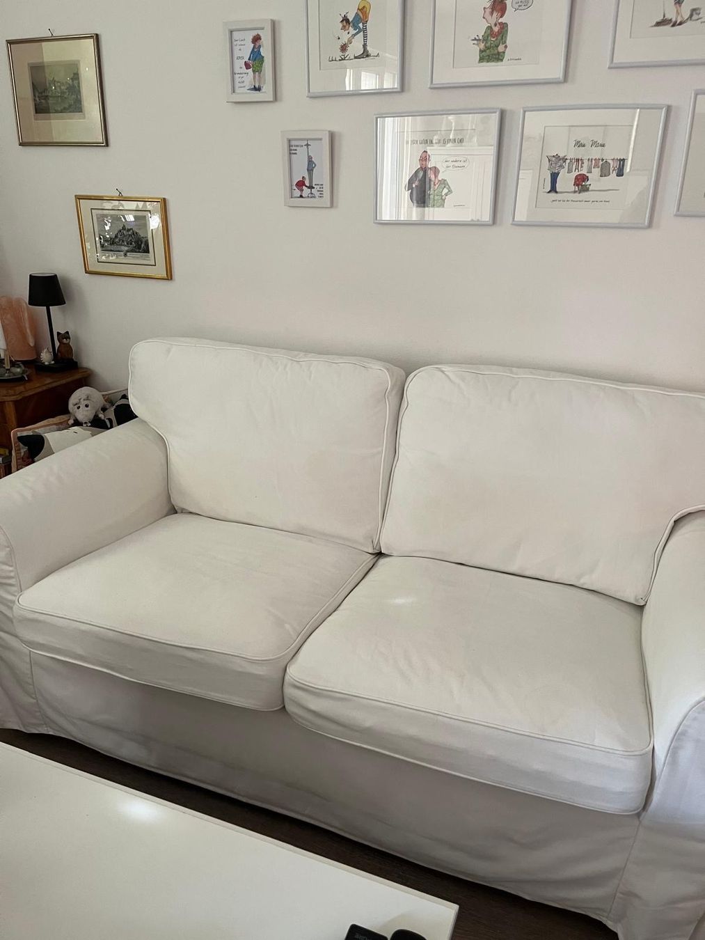 Ikea Sofas: Ikea Ektorp 2er Sofa hellbeige – Gebraucht aus Therwil von Molokini 1