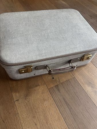 Vintage Beige 60er Koffer