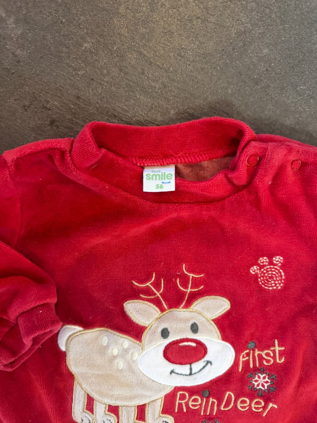 Pagliaccetti: Weihnachtsstrampler Baby 56 – Usato da Niedermuhlern venduto da ste_c5h9 1
