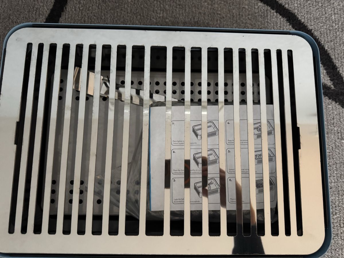 Stufe caminetto: New unused MON ONCLE PORTABLE BBQ – Nuovo e nell'imballaggio originale da Zürich venduto da aus_r2dq 2