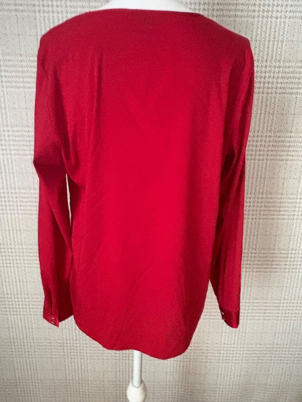 Comma Camicette: Elegante Comma Bluse, Grösse 40, Rot! – Usato da Winterthur venduto da Lepetitprince18 2