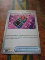POKEMON Team rocket's transceiver I DRI EN 178/182TRAINER 25