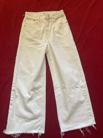 Pull&Bear Jeans Weiss Grösse 34 neuwertig