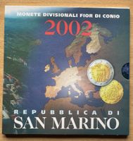 Euro Kursmünzensatz San Marino 2002- original verpackt Stgl