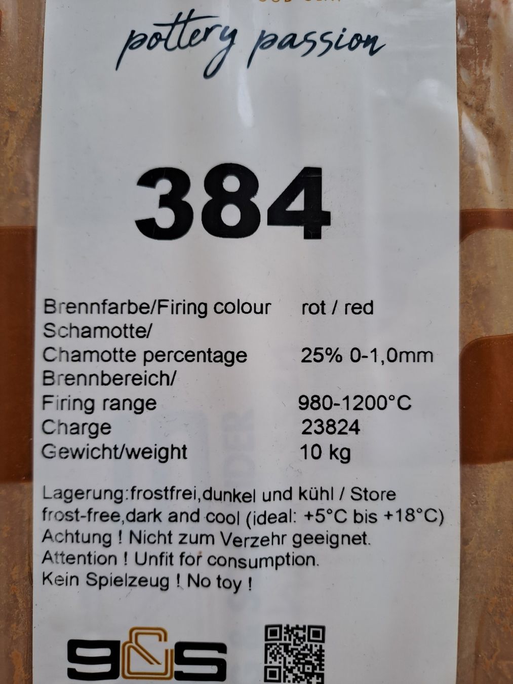 Modelliermasse: Töpferton G&S Nr. 348 – Neu (gemäss Beschreibung) aus Volketswil von ronbons 1