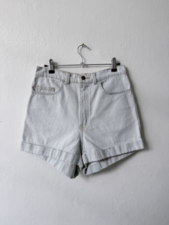 American Apparel Jeans Shorts Grösse 30 hellblau