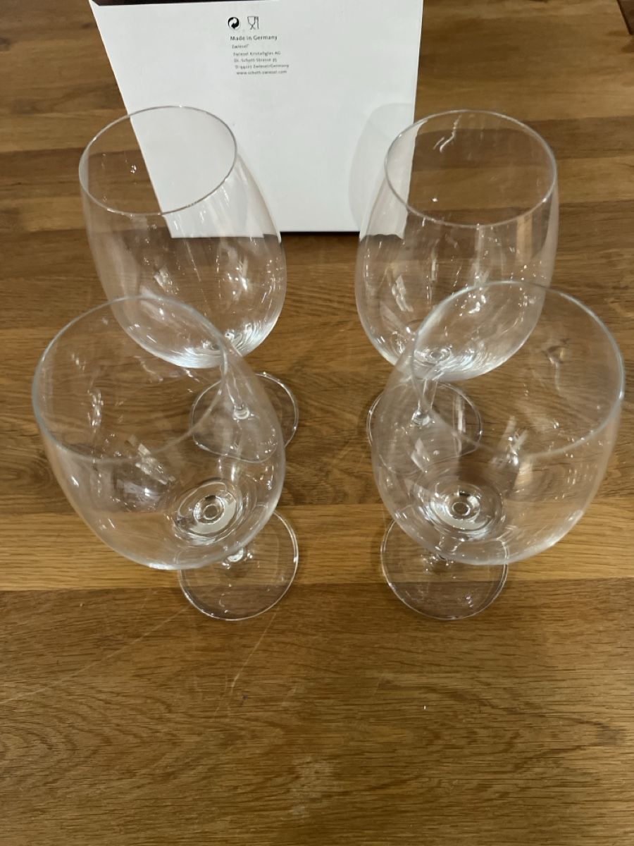 Schott Gläser: Schott Zwiesel Weingläser 4er Set NEU – Neu und originalverpackt aus Uznach von Apuutze 1