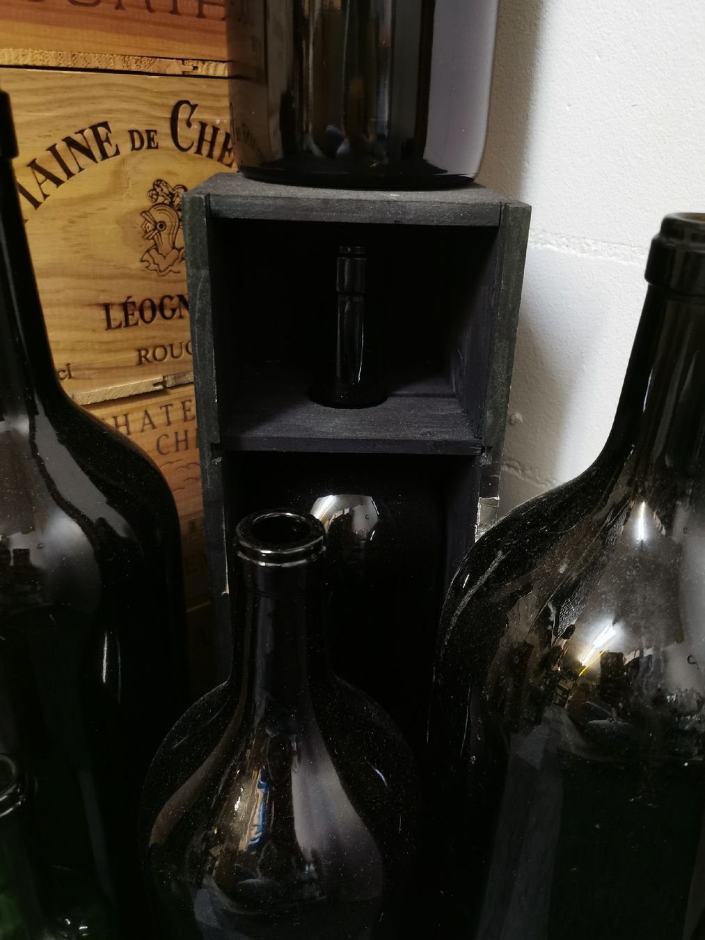 Verres, cruches & bouteilles: 7x dekorative Weinflaschen  – D'occasion à Wetzikon ZH par Tothart 5