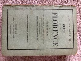 Magnificent livre ancien de 1864: Guide de Florence