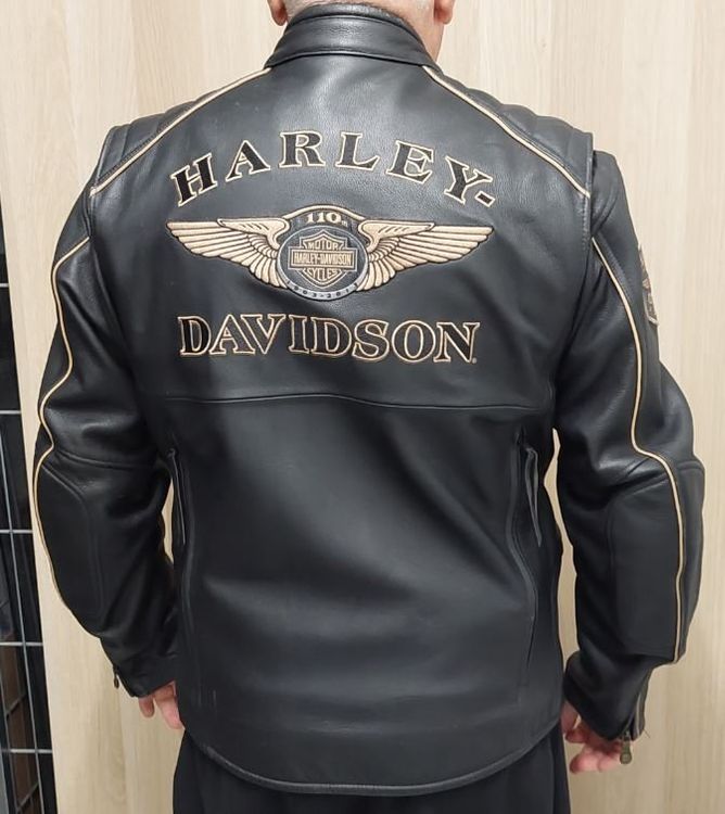 ORIGINAL Herren Harley Davidson Jacke 110 Jahre Edition (Gebraucht