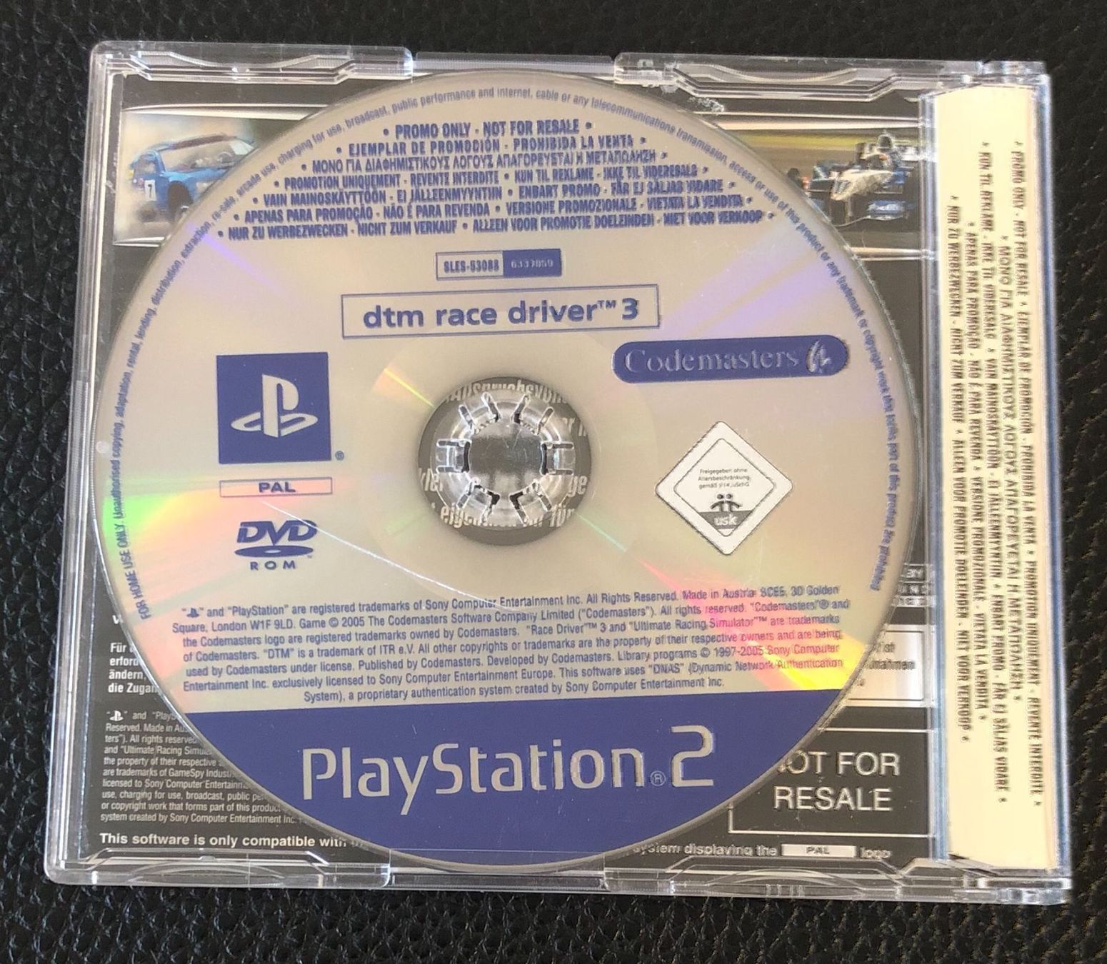 Sony Giochi: DTM Race Driver 3 Sony PS2 Promo – Usato da Kestenholz venduto da Naruto_01 2