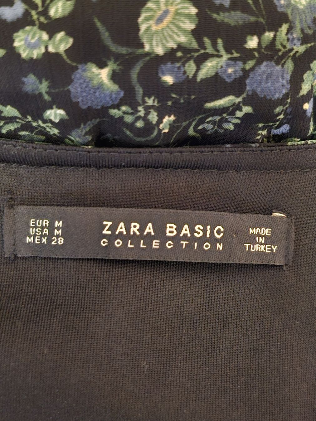 Zara Vestiti: ZARA Basic Kleid Gr. M 38 Blumenmuster Spitze Boho Chic Mini – Usato da Urdorf venduto da ole_mrp9 5