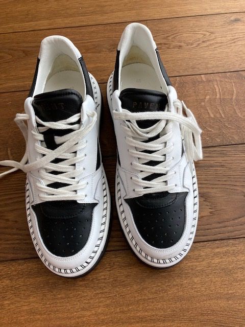 Scarpe da uomo: Pavement Sneakers - weiss-blau – Usato da Hochdorf venduto da Obladi