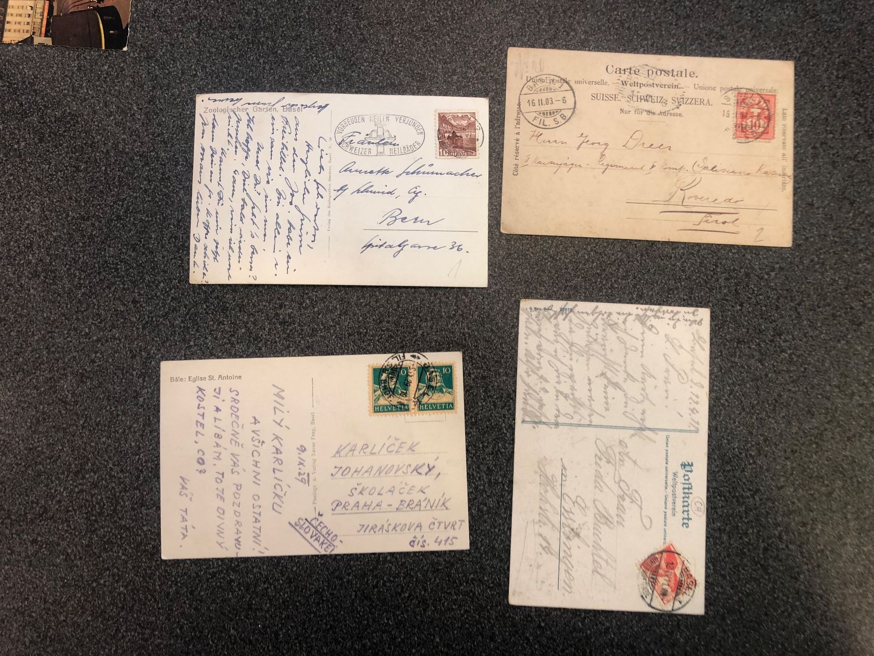 Cartoline postali: 19 uralte Ansichtskarte aus BASEL STADT – Usato da Lufingen venduto da TopAnsichtskarten 7