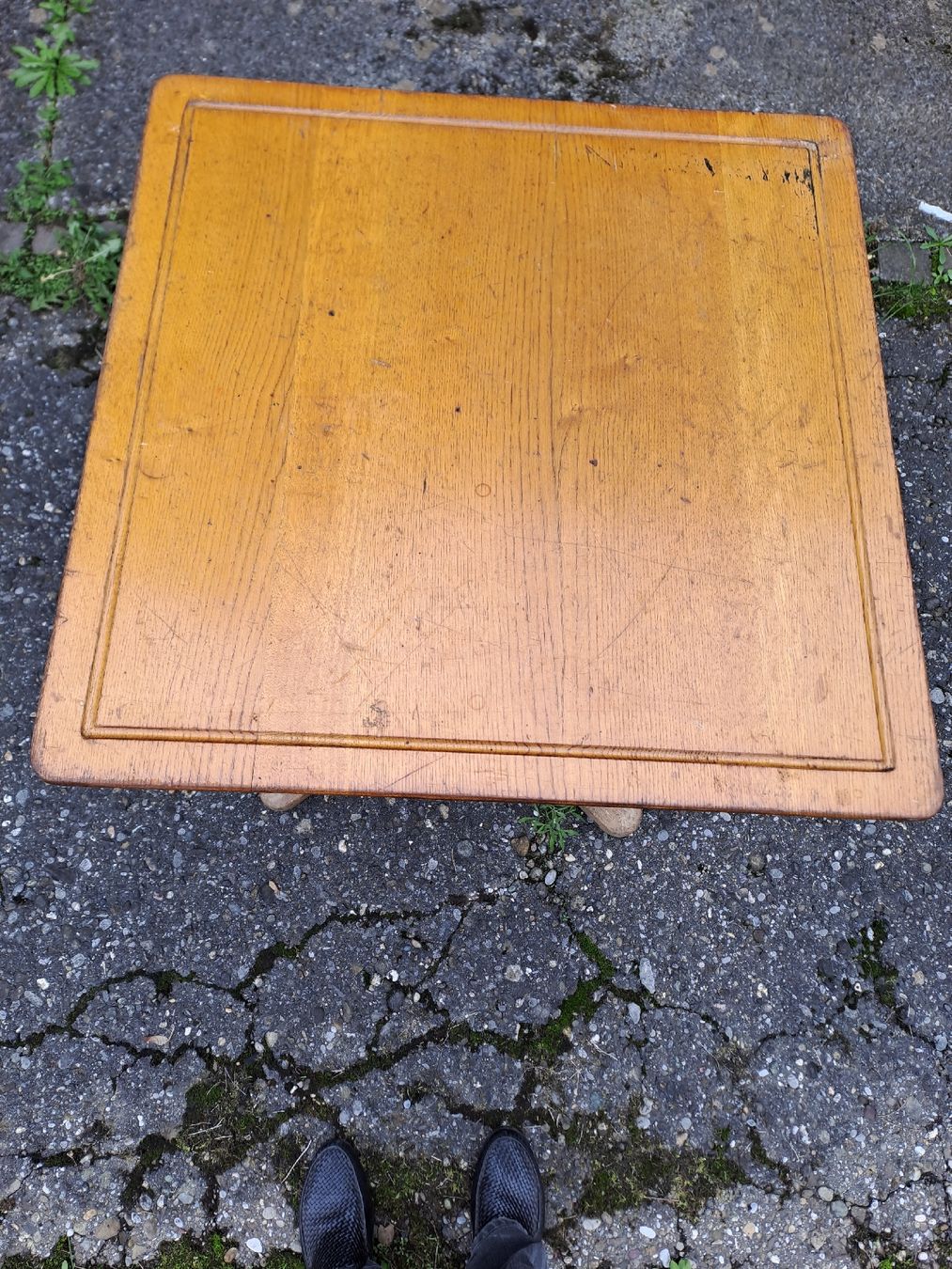 Tavoli: Tisch 75x75cm Eiche um 1950 – Usato da Gebenstorf venduto da suroh 2