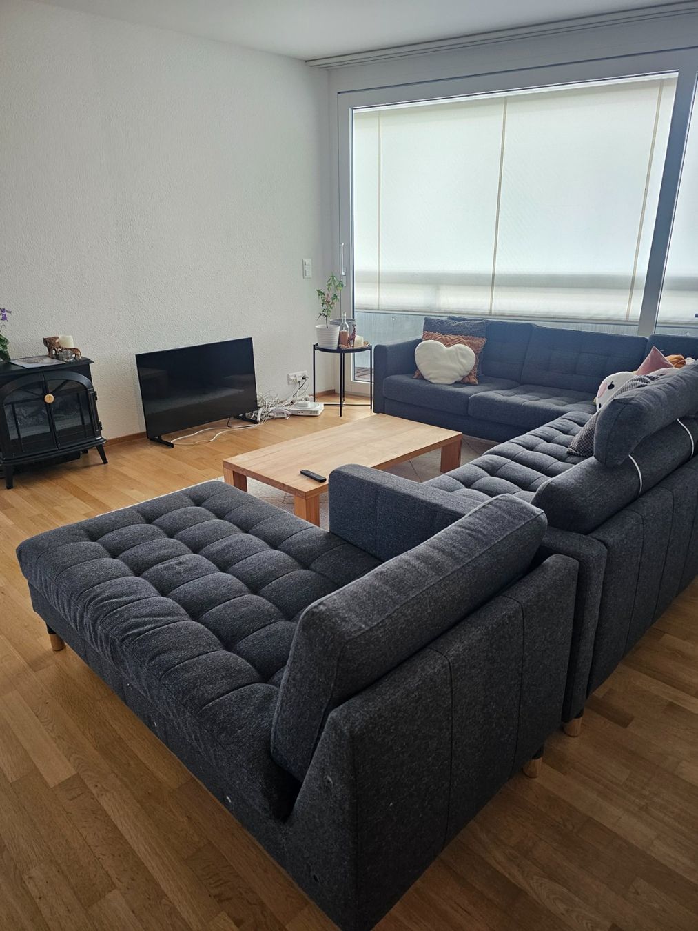 Ikea Divani: Sofaelement Recamiere dunkelgrau passend zu IKEA Landskrona – Usato da Winterthur venduto da car_56r5 1