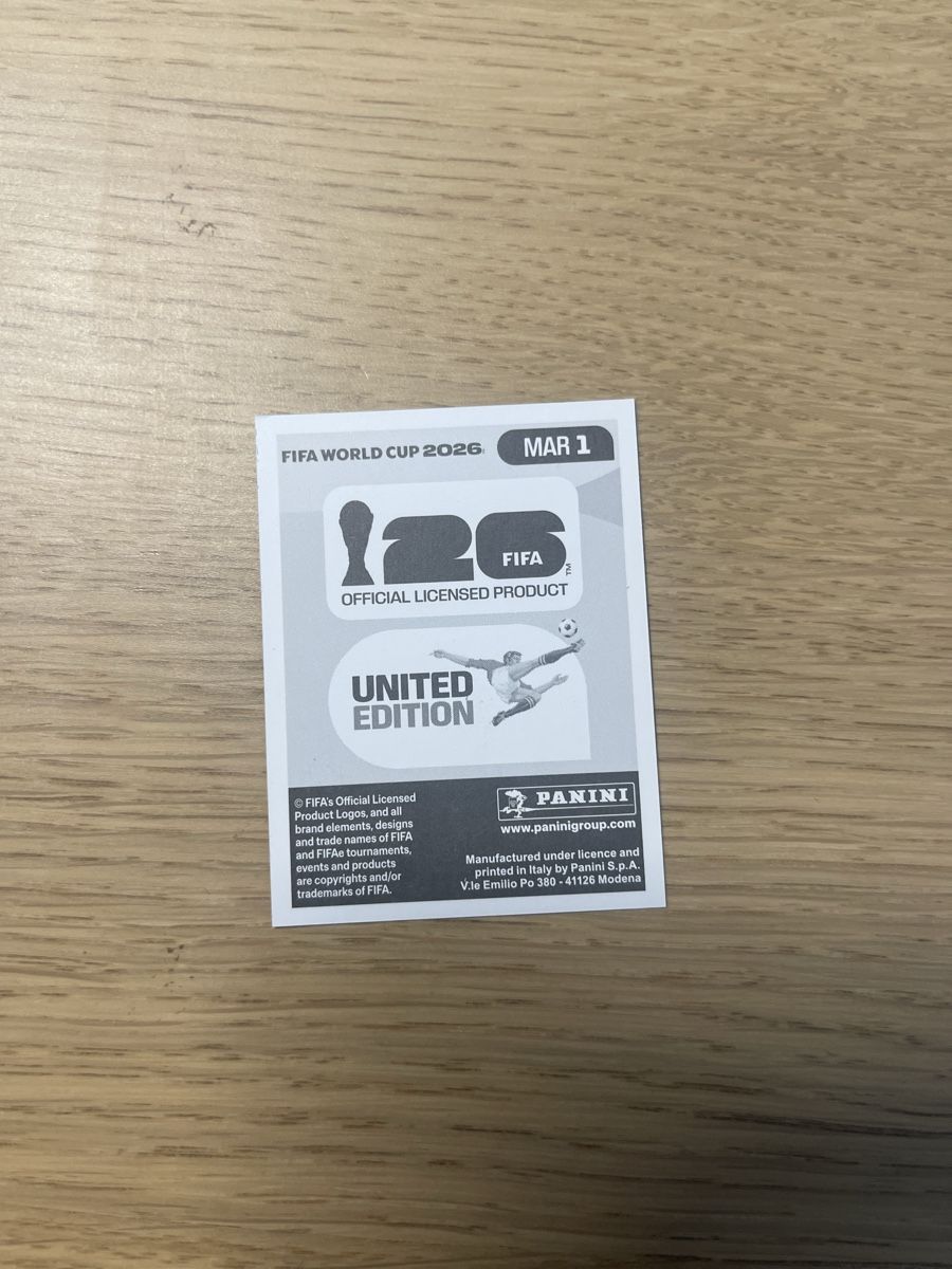 Aufkleber: Panini FIFA WC MAR 1 – Neu (gemäss Beschreibung) aus Lausanne 26 von mar_2ldv 1