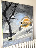 Mistreriose Winter Dämmerung mit Schnee   Anonime Bild