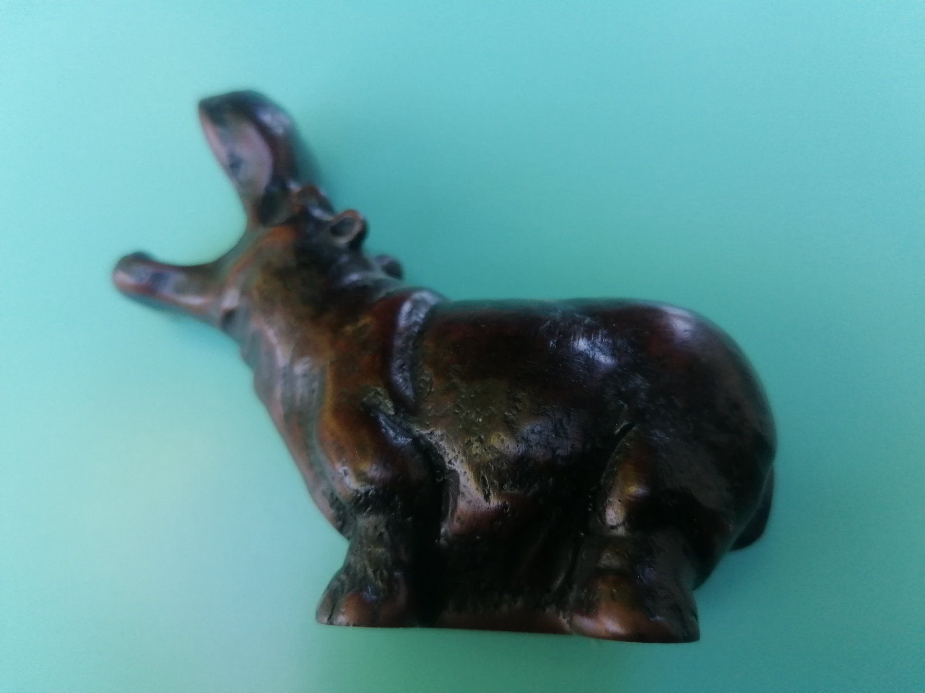 Statuette: Hippopotame / Nilpferd – Usato da Porrentruy venduto da Olifante 6