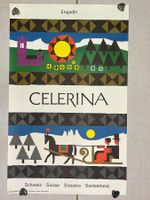 Plakat Celerina Robert Geisser Original 63x104cm ungefaltet