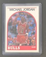 Michael Air Jordan 1989 First NBA Hoops Card Chicago Bulls