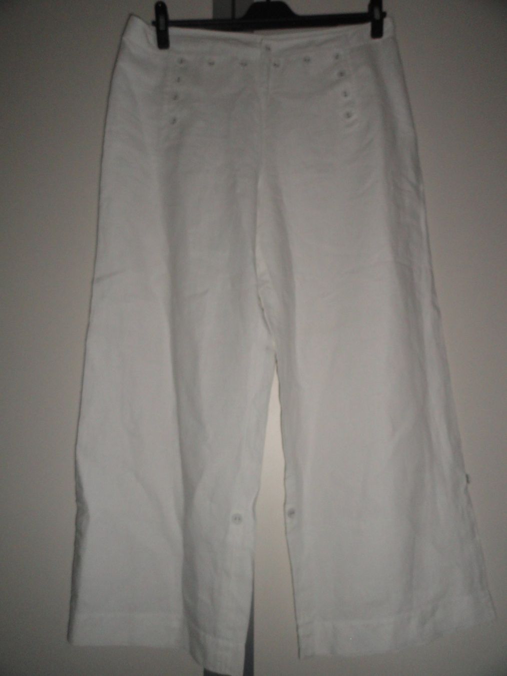 Pantaloni: 100% LEINEN HOSE GR. 42 *** – Usato da Uetendorf venduto da bibibop