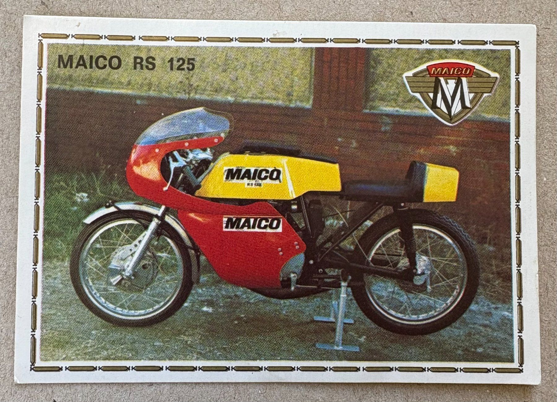 Panini Carte collezionabili: MAICO RS 125 – Usato da Ostermundigen venduto da Wyatt-Earp