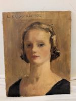 Peinture à l'huile L. Crisconio, 1932 