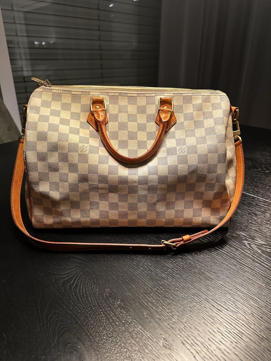 Louis Vuitton Borse da donna: Original Louis Vuitton Speedy Damier Azur – Usato da Neukirch (Egnach) venduto da Waspo