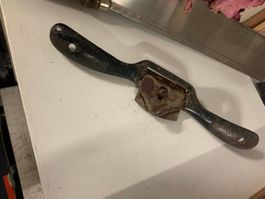antiker Stanley Schweifhobel mit Rostpatina, schön als Deko