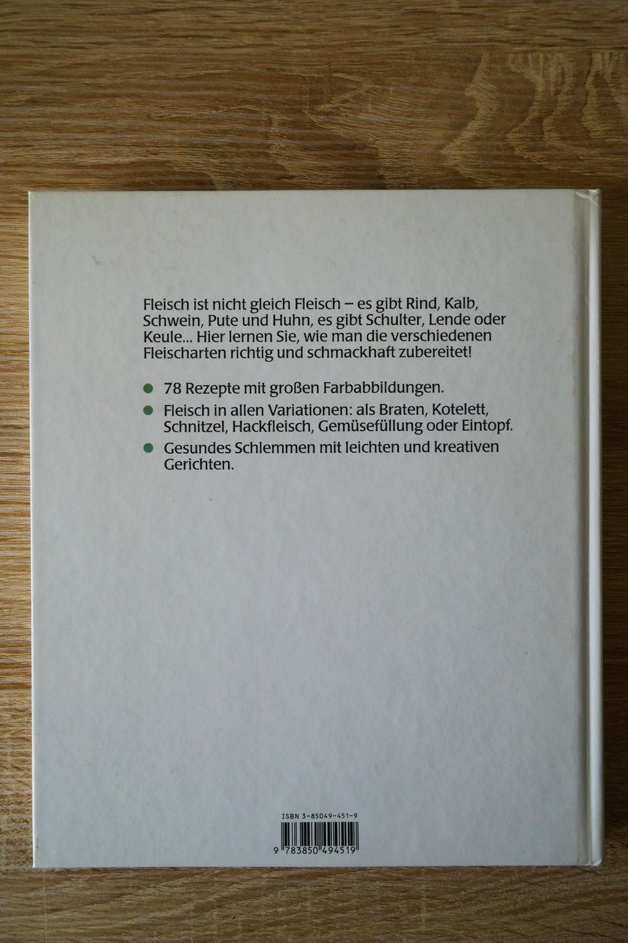 Bücher: Kochbuch "Fleisch" – Neu (gemäss Beschreibung) aus Tegerfelden von X-Truck 1