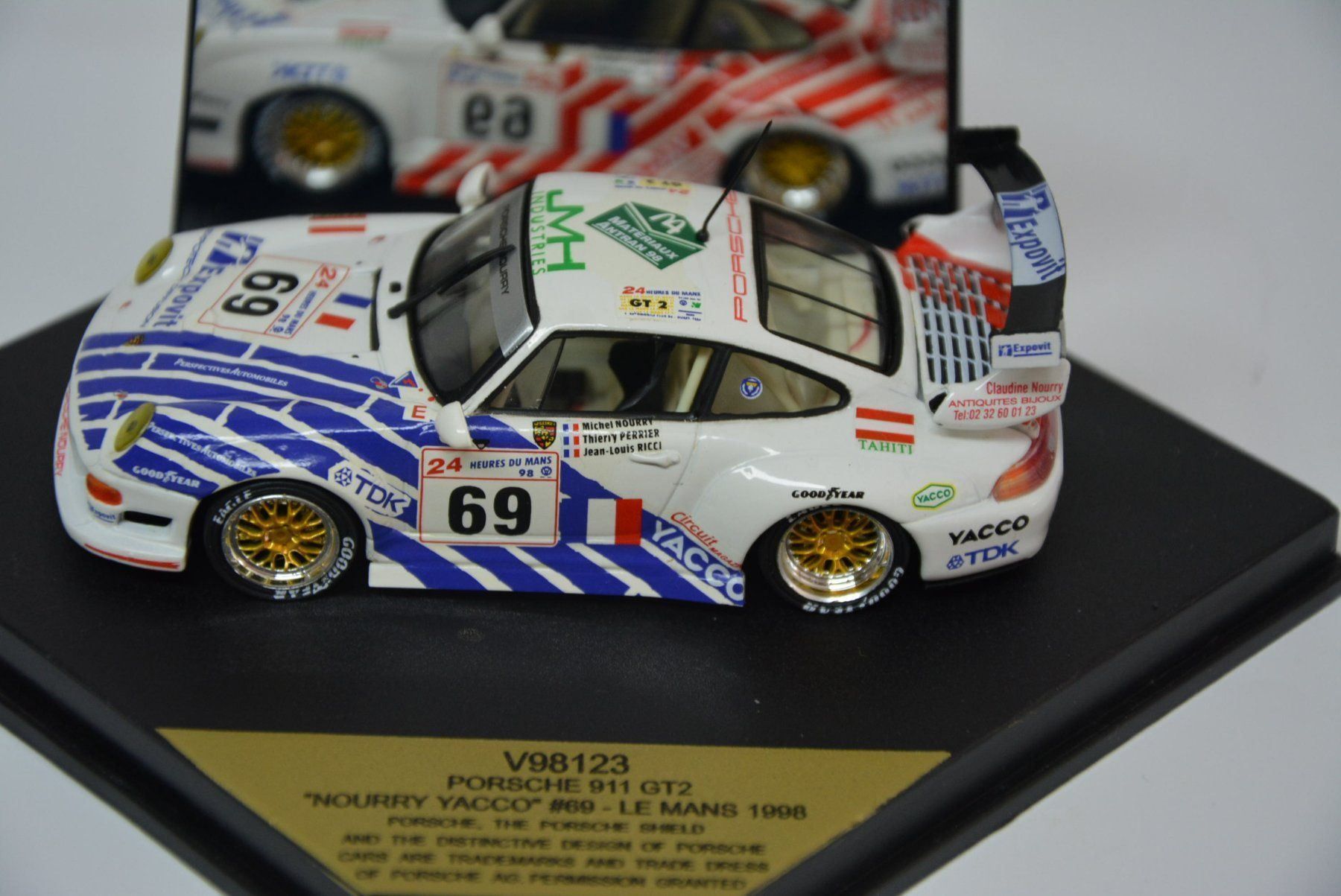 Porsche Modellautos: Porsche 911 GT2 ,  Le Mans 1996 , 1:43 – Neu (gemäss Beschreibung) aus Goldach von Feivel9 1