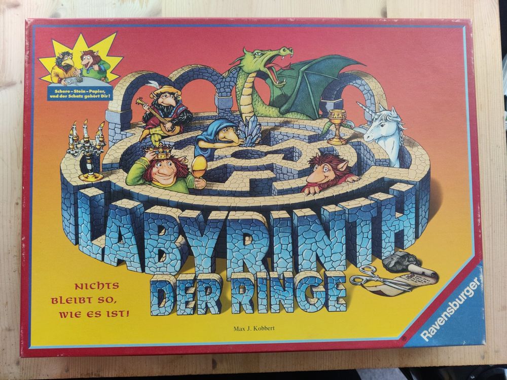 Ravensburger Giochi: Labyrinth der Ringe - Nichts bleibt so, wie es ist / 10+ – Usato da Muttenz venduto da IkaSul