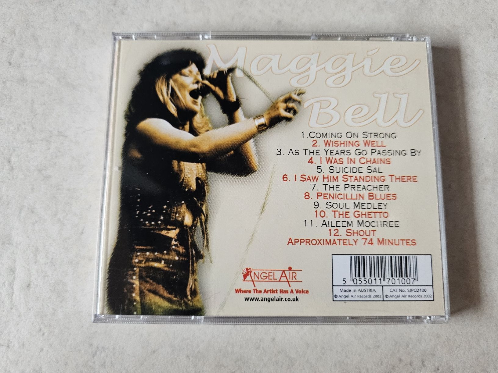 CD: Maggie Bell  -  LIVE At The Rainbow 1974 – Usato da Schneisingen venduto da backstore24 1