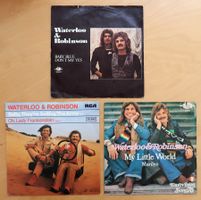 WATERLOO & ROBINSON - 3 VINYL SINGLES (VG-/+)