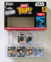 6x Funko Bitty Star Wars Luke, Leia, Obi-Wan, R2-D2, Jawa...