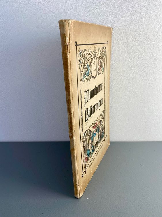 Libri: ANTIKES KINDERBUCH “MÜNCHNER BILDERBOGEN” 1898 – Usato da Zürich venduto da NIKI777 2