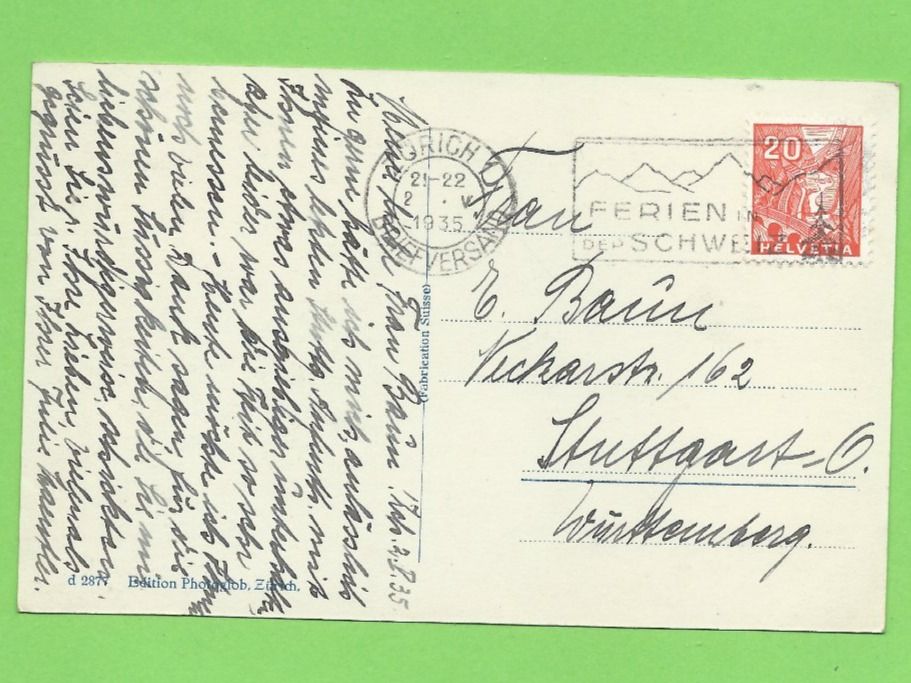 Cartoline postali: Zürich – Usato da Zürich venduto da t24_de 1