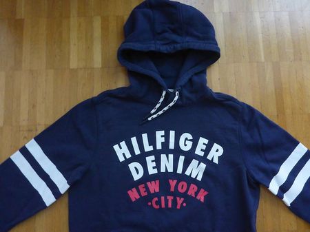 Tommy Hilfiger Sweatpulli marine Gr. S - M