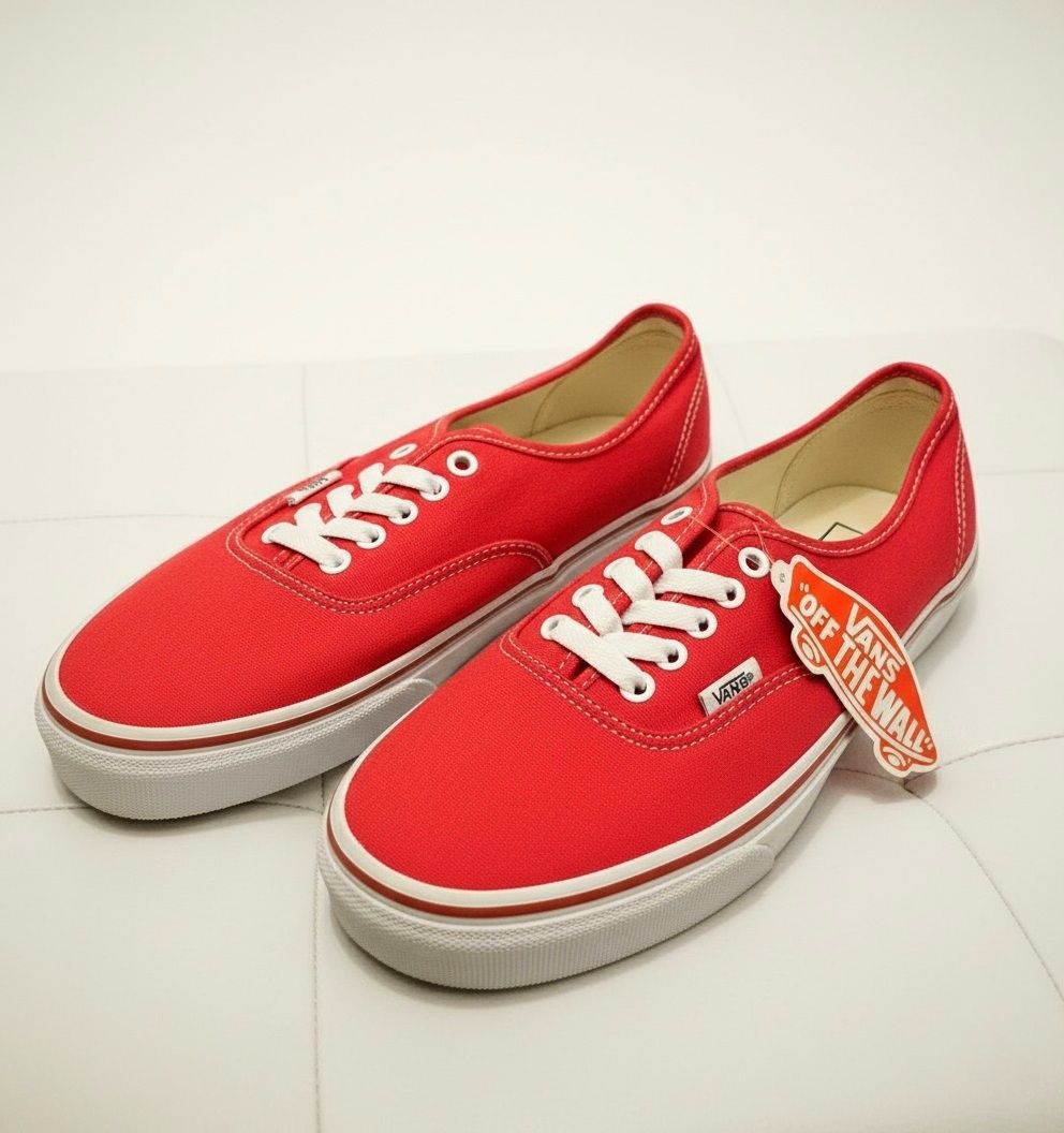 Vans Scarpe da uomo: Vans rouge, taille 42 (8.5), neuve – Nuovo (secondo la descrizione) da Lausanne venduto da A.2ndLIFE 2